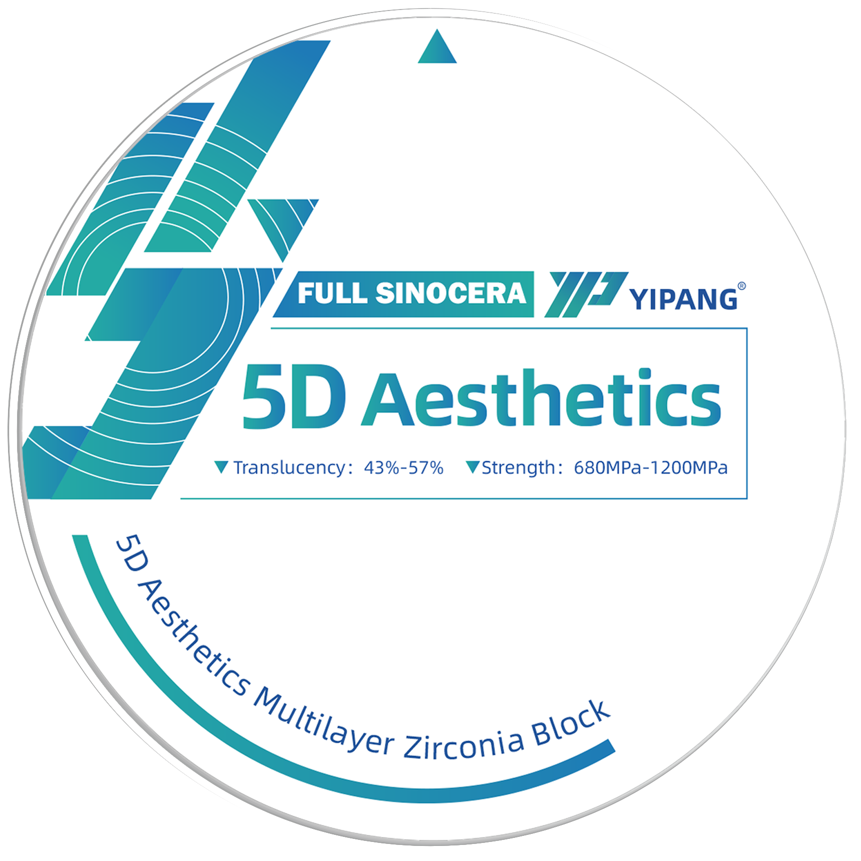 5D-Aesthetics Zirconia Block 氧化锆块